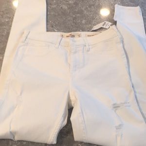 White skinny jeans